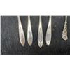 Image 4 : Assorted Silverplate Flatware: Serving Ware, Salt, Pepper Shakers, Candlestick Holders