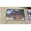 Image 3 : Assorted Metal Signs: Betty Boop "Ready for Duty" Round Sign, "Native Pride" Sign, "No Smoking"