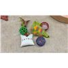 Image 5 : Cat Scratching Post, Cat Tunnel, Catnip Pillow, Cat Toys, and Pet Brushes