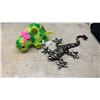 Image 6 : Cat Scratching Post, Cat Tunnel, Catnip Pillow, Cat Toys, and Pet Brushes