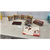 Image 1 : 5 Vintage Wood Abacus and Vintage Roller Skates with Instructions and Box