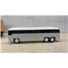 Image 6 : 2 Plastic Bus Banks, Wooden Lakehead Truck and Corgi London Silver Jubilee Bus in Box