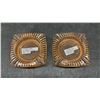 Image 10 : 5-Piece Vintage Cambridge Caprice Moonlight Blue Glass and 4-Piece Depression Glass