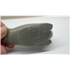 Image 4 : Two Soap Stone Figurines: Vintage Large Sea Sculpture, 5.5 L x 2 5/8 H x 2 1/8” W and Small Loon