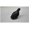 Image 6 : Two Soap Stone Figurines: Vintage Large Sea Sculpture, 5.5 L x 2 5/8 H x 2 1/8” W and Small Loon