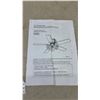Image 6 : 42” New Hugger Ceiling Fan with 5 Reversible Blades, Light Kit, and Hardware