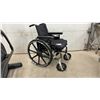 Image 1 : Breezy Ultra 4 Wheelchair with Roho Essential Cushion, Black and White Wheels