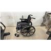 Image 5 : Breezy Ultra 4 Wheelchair with Roho Essential Cushion, Black and White Wheels