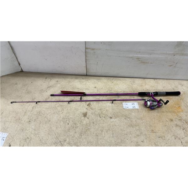 New Zebco Splash All-Purpose Fishing Rod and Reel Combo, 8 lb Line, Size 20, 5.3:1 Gear Ratio