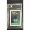 Image 3 : Graded Tiger Woods Golf Card