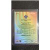 Image 3 : Auston Matthews Orange-Yellow Color Flow Card