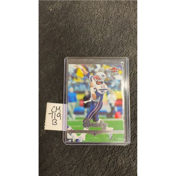 Tom Brady New England Patriots Football Card