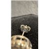 Image 6 : 1.0ct Simulated Diamond CZ Halo Stud Earrings in 925 Sterling Silver, White Gold Overlay