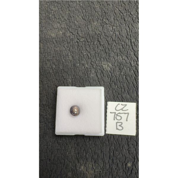 5.6 Carat Natural Star Ruby, Untreated, Round Cabochon, 8.5mm x 8.5mm, Retail $1120