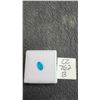 Image 1 : 1.0 Carat Natural Blue Untreated Oval Cut Opal Gemstone, 6.5mm x 9.8mm, Retail $140