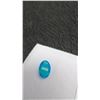 Image 2 : 1.0 Carat Natural Blue Untreated Oval Cut Opal Gemstone, 6.5mm x 9.8mm, Retail $140