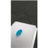 Image 4 : 1.0 Carat Natural Blue Untreated Oval Cut Opal Gemstone, 6.5mm x 9.8mm, Retail $140