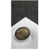Image 6 : 5.2ct Natural Untreated Labradorite Oval Cabochon Gemstone, 9.7mm x 11.8mm, Retail $180