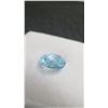 Image 4 : 3.2 Carat Natural Swiss Blue Topaz, Untreated, Oval Cut, 8.7mm x 10.7mm, Retail $400
