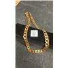 Image 1 : 18K Gold Plated 12.0mm Cuban Link Necklace, 23 1/2” Long