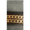 Image 3 : 18K Gold Plated 12.0mm Cuban Link Necklace, 23 1/2” Long