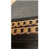 Image 4 : 18K Gold Plated 12.0mm Cuban Link Necklace, 23 1/2” Long
