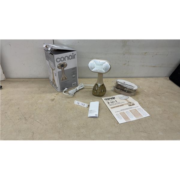 Conair Smart Technology 2-in-1 Steamer and Iron, Quick Start Guide, and Accessories