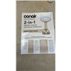 Image 4 : Conair Smart Technology 2-in-1 Steamer and Iron, Quick Start Guide, and Accessories
