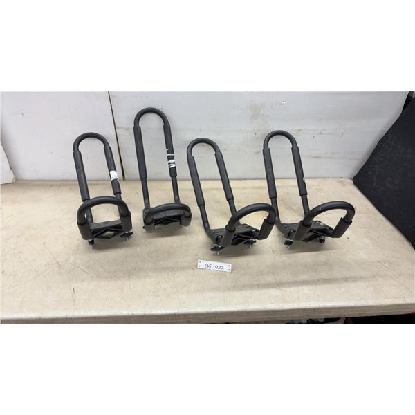 Kilimanjaro J-Bar Kayak Carriers, 4-Piece Lot