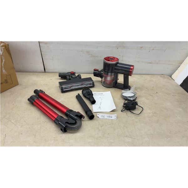 Prettycare Cordless Handheld Vacuum Cleaner with Attachments, Charger, and Manual