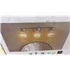 Image 5 : Luca Lightica 3-Light Vanity Bar, Chrome Finish, Clear Glass, A19 LED, 3000K, 20.5” W x 7.9” H