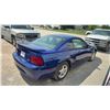 Image 3 : 2004 Ford Mustang 40th Anniversary Edition Coupe, Blue, V6, TOD, Keys