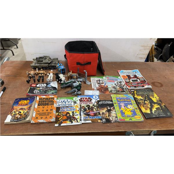 LEGO Star Wars 75168, Mega Construx Tank, WWE Action Figures, and More Books and Toys