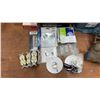 Image 2 : Assorted Valves, Electrical Outlets, Switches, Peg Board Hangers
