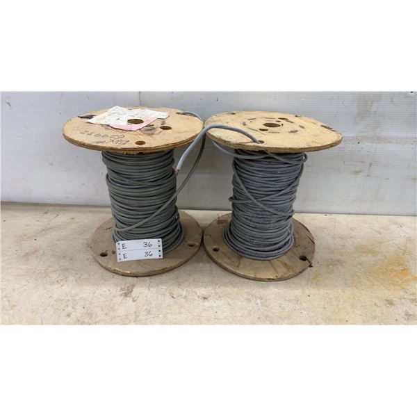 Two Partial Allied AA-003212 12/C 22/7 Str Unshld CSA FT-4 Type PCC Type CM Communication Cable
