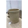 Image 6 : Medalta Potteries Ltd. 5 Imperial Gallon Crock with Lid and Wire Handles