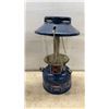 Image 4 : Two Coleman Lanterns: Green 220F and Blue 621A, with Mantles, Generators, and Globes