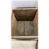 Image 4 : Manitoba Telephone System Supply Dept. Crate, Canadian Butter Crate, and 2 Wood Sieves