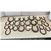 Image 1 : Collection of Assorted Used Horseshoes