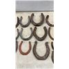 Image 3 : Collection of Assorted Used Horseshoes
