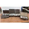 Image 1 : 5 Cassette Tape Storage Cases with Assorted Cassette Tapes