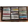 Image 2 : 5 Cassette Tape Storage Cases with Assorted Cassette Tapes
