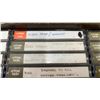 Image 4 : 5 Cassette Tape Storage Cases with Assorted Cassette Tapes