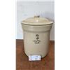 Image 1 : Medalta Pottery 3 Gallon Crock with Lid, Redcliff, Alta, Canada