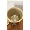 Image 4 : Medalta Pottery 3 Gallon Crock with Lid, Redcliff, Alta, Canada