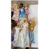 Image 2 : Lot of 29 Barbie Dolls, Including 1980s and 1990s Era, and Assorted Fashions