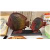Image 2 : Carved Wood Fish Figurines, Framed Art, Dried Flowers, Eggies Hard Boil Egg Cooker