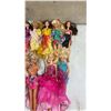 Image 2 : Collection of 30+ Barbie and Fashion Dolls, including Doctor, Ball Gown, and Casual Outfits