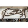 Image 1 : Collection of Antique Horse Collars and Hames, Various Sizes and Styles