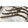 Image 4 : Collection of Antique Horse Collars and Hames, Various Sizes and Styles